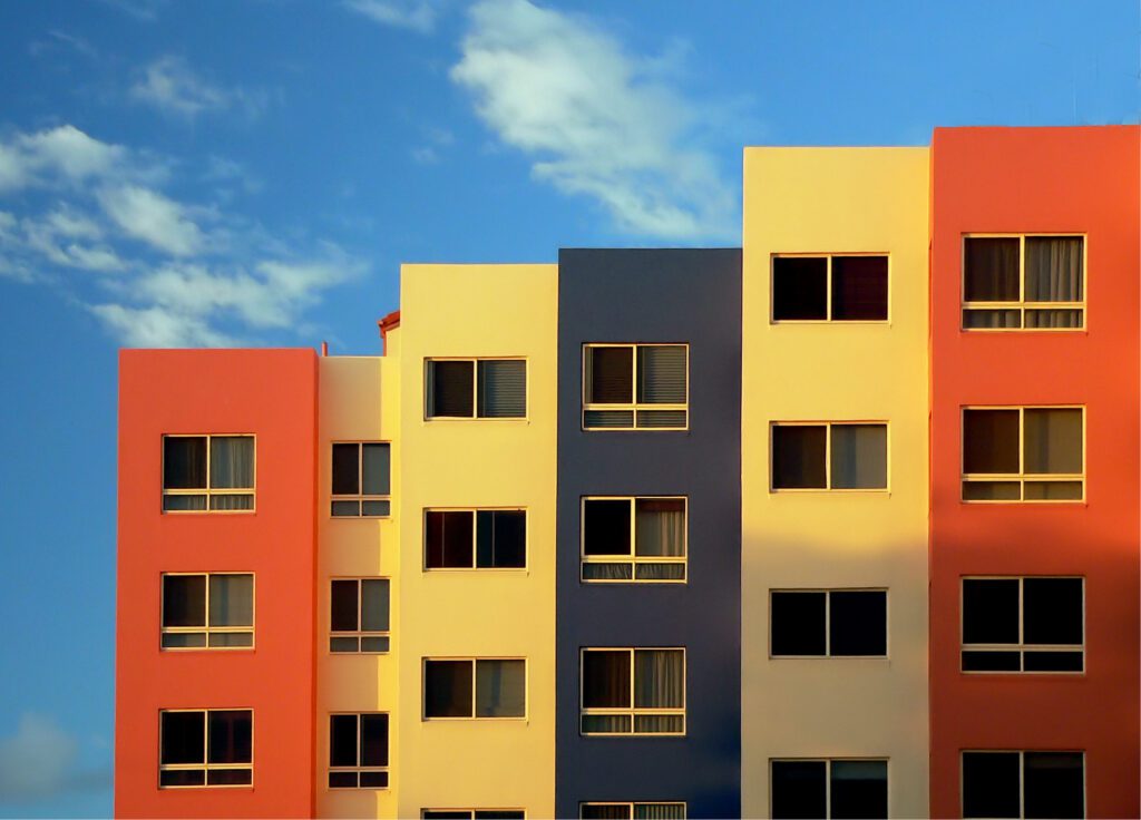 Colorful Buildings Free Stock HD Photo