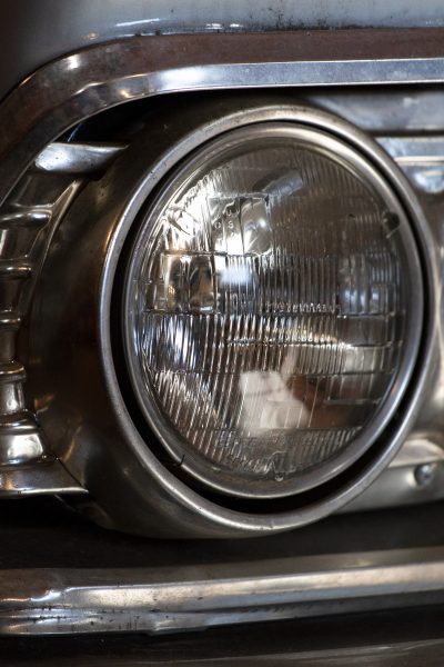 Vintage Car Headlight Free Stock HD Photo