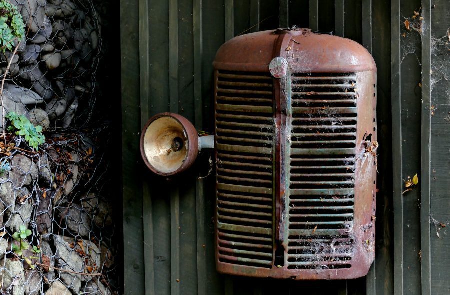 Vintage Truck Grille Free Stock HD Photo