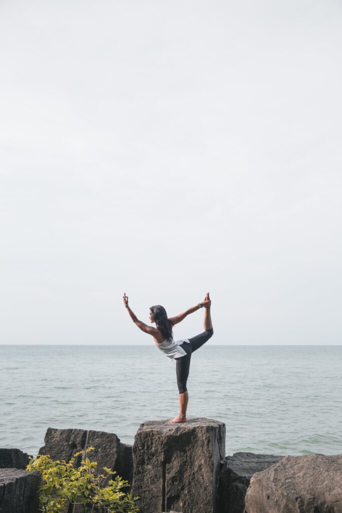 Yoga in Nature Free Stock HD Photo