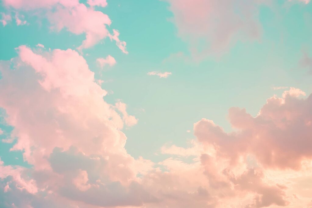 Pink Pastel Clouds Stock Free