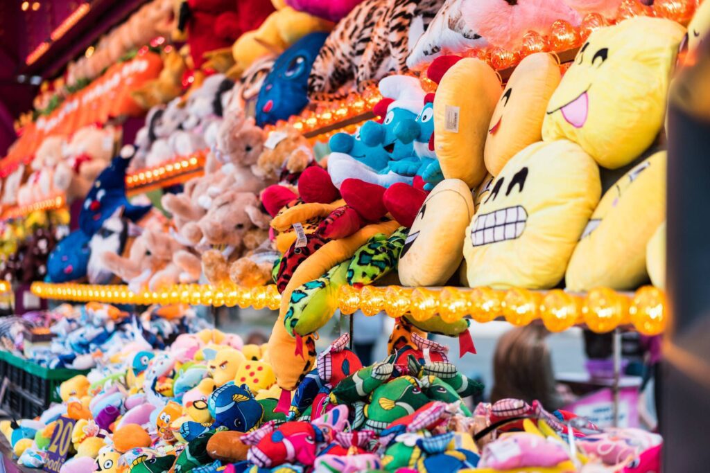 Plush Prizes on Fun Fair Free Photo