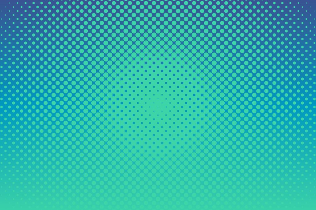 Pop art background with halftone dots in retro comic style. Vector illustration. Free Vector and Free SVG