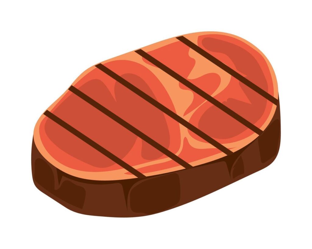 pork icon isolated Stock Free