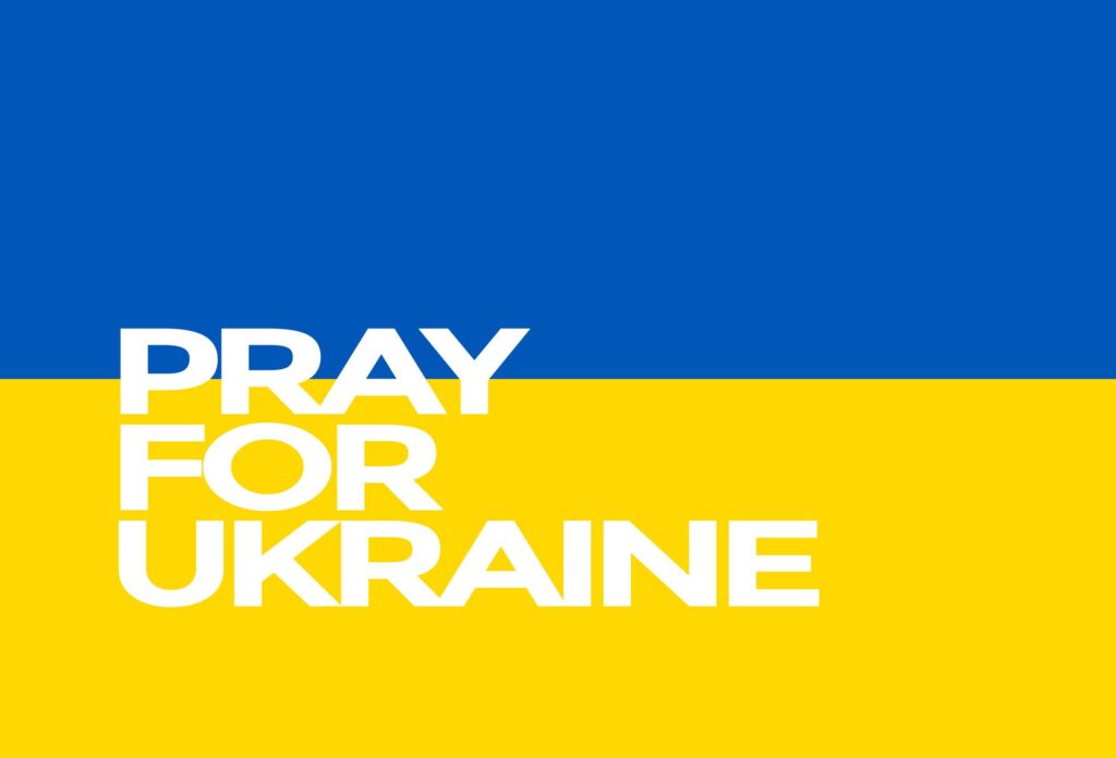 Pray for Ukraine Hi-Res Free Photo