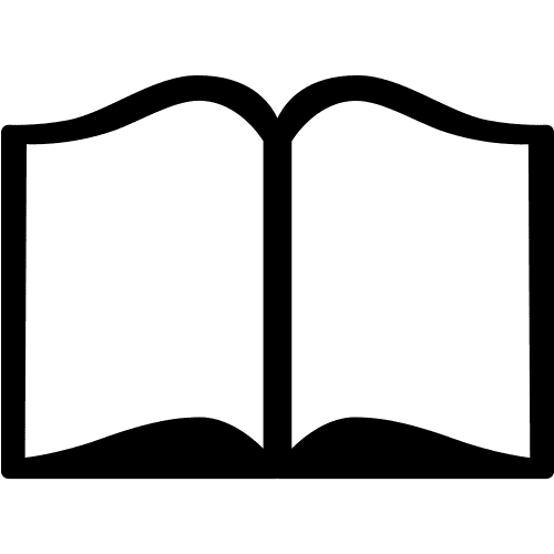 Open book icon Stock Free