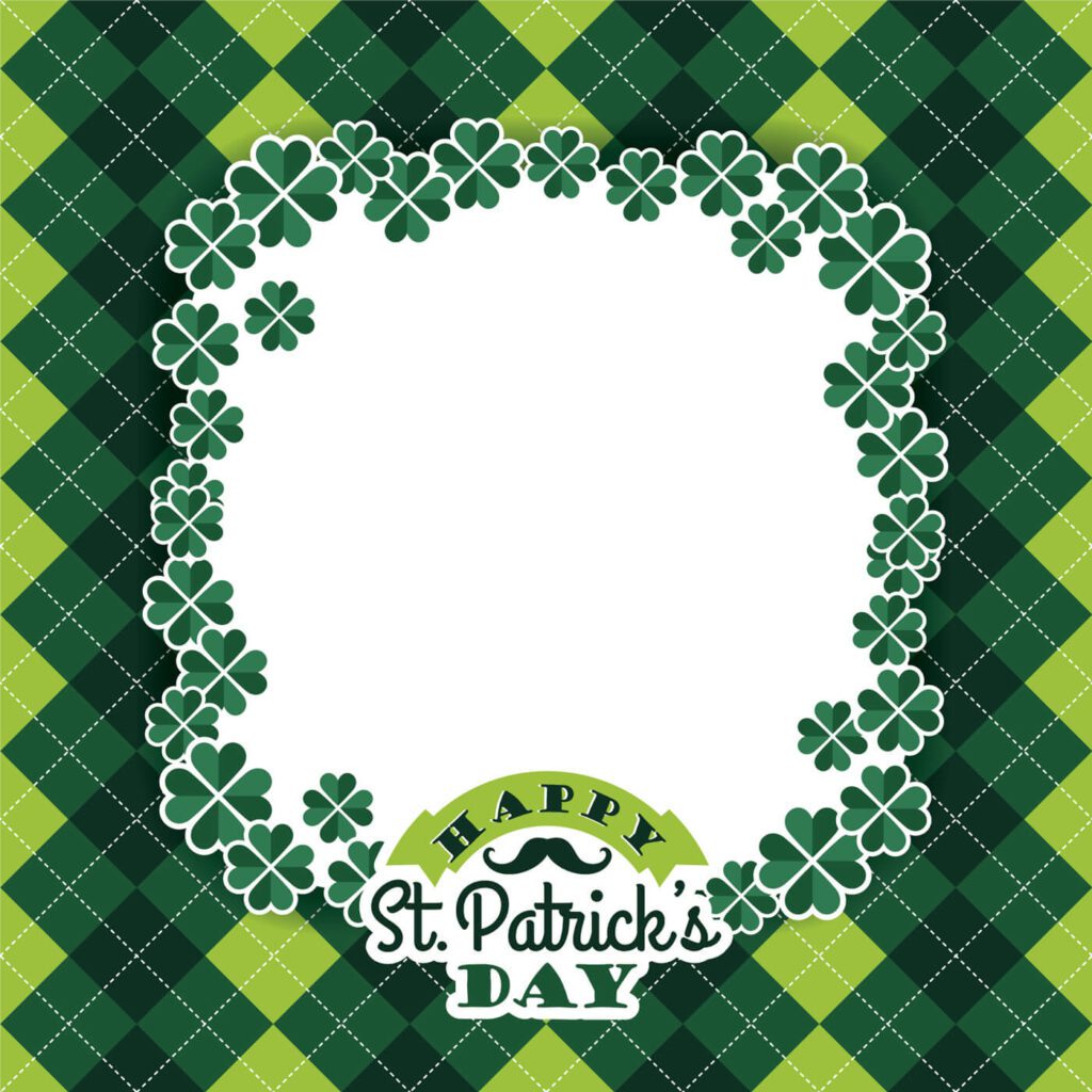 Saint Patricks Day baskground. Vector illustration