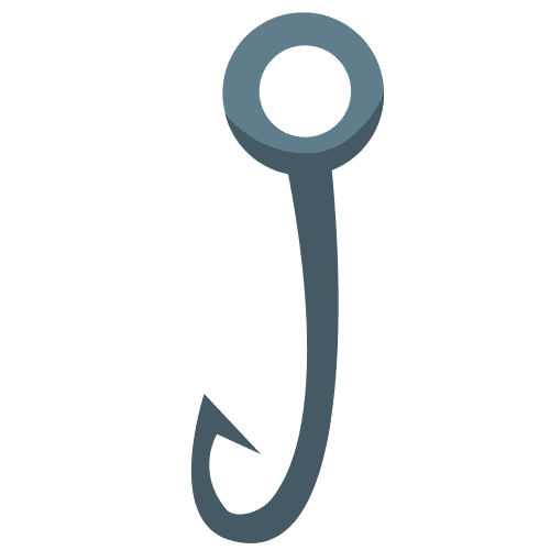 Material hook icon Stock Free