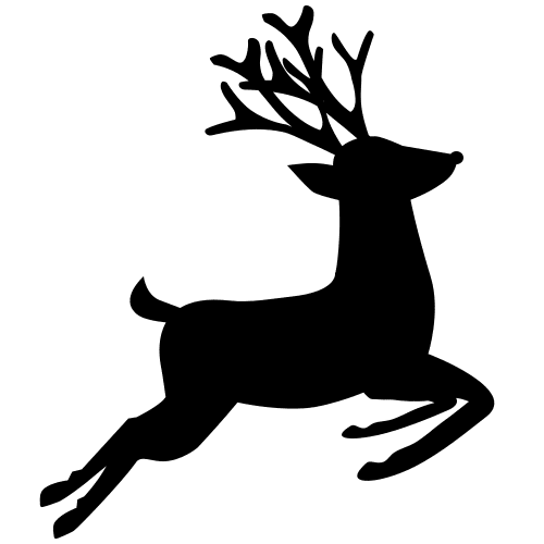 Raindeer icon Stock Free