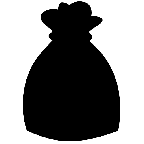 Sack3.svg icon Stock Free