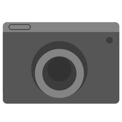 Material camera icon Stock Free