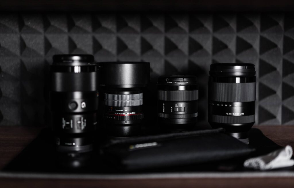 Professional Lenses for Sony Camera Free Photo