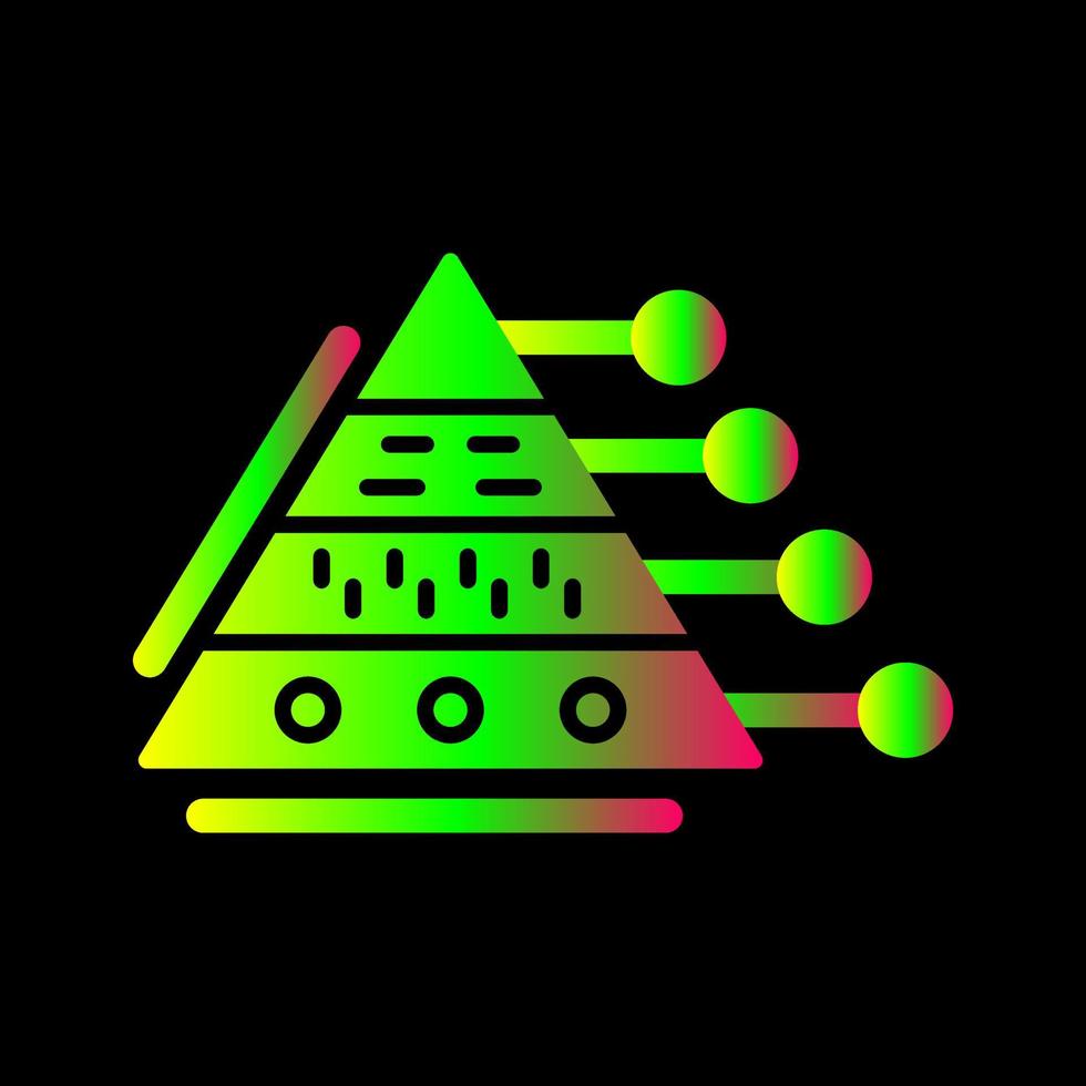 Pyramid Graph Vector Icon Stock Free and Free SVG