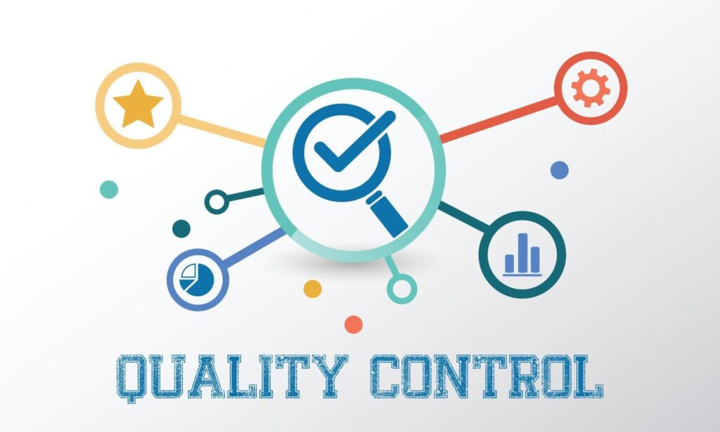 quality control icon vector illustration. Stock Free