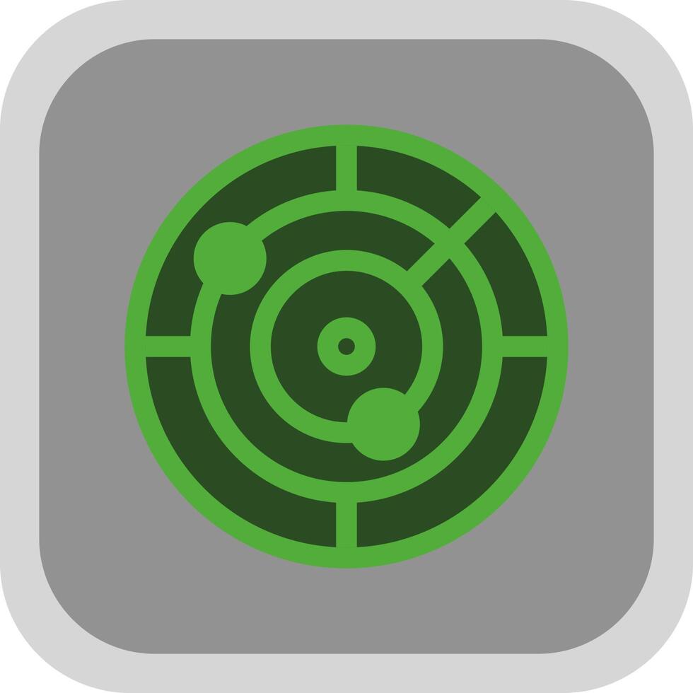 Radar Vector Icon Design Stock Free