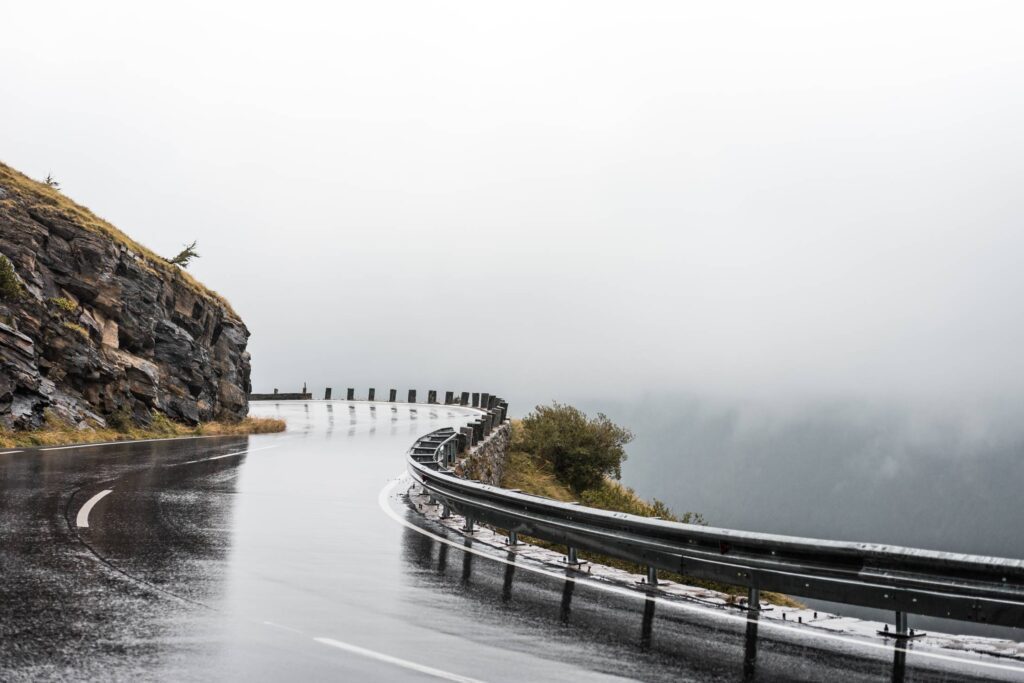 Rainy Road on Grossglockner, Austria Free Photo