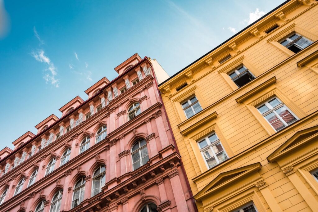 Random Buildings in Prague, Czechia Free Photo