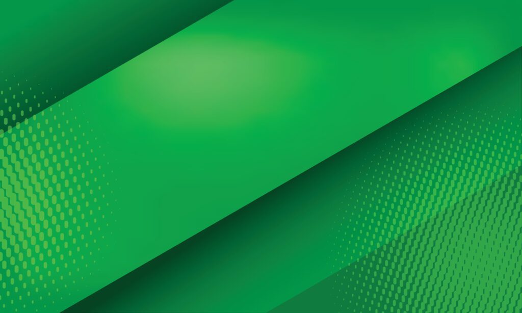 realistic gradient abstract background in green elegant style Free Vector