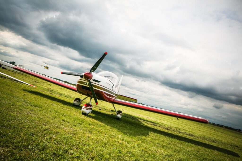 Red Airplane Free Photo