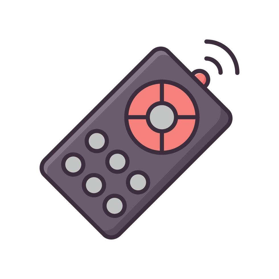 remote control icon design template simple and clean Stock Free