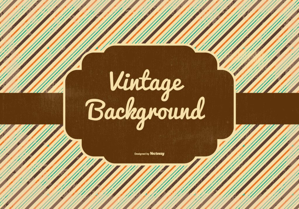 Retro Style Vector Background Free Vector and Free SVG