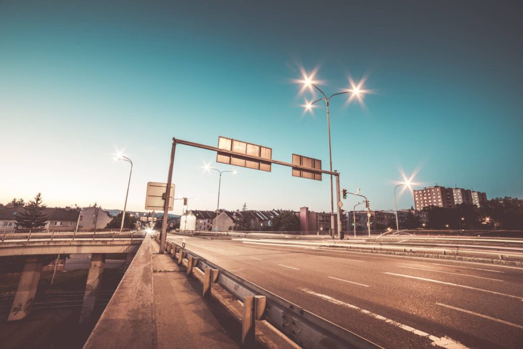 Road Intersection and Traffic Lights #3 Free Photo