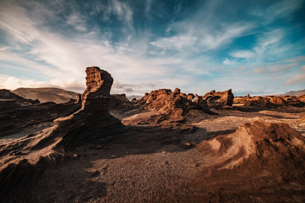 Rocks Scenery on Iceland Free Photo