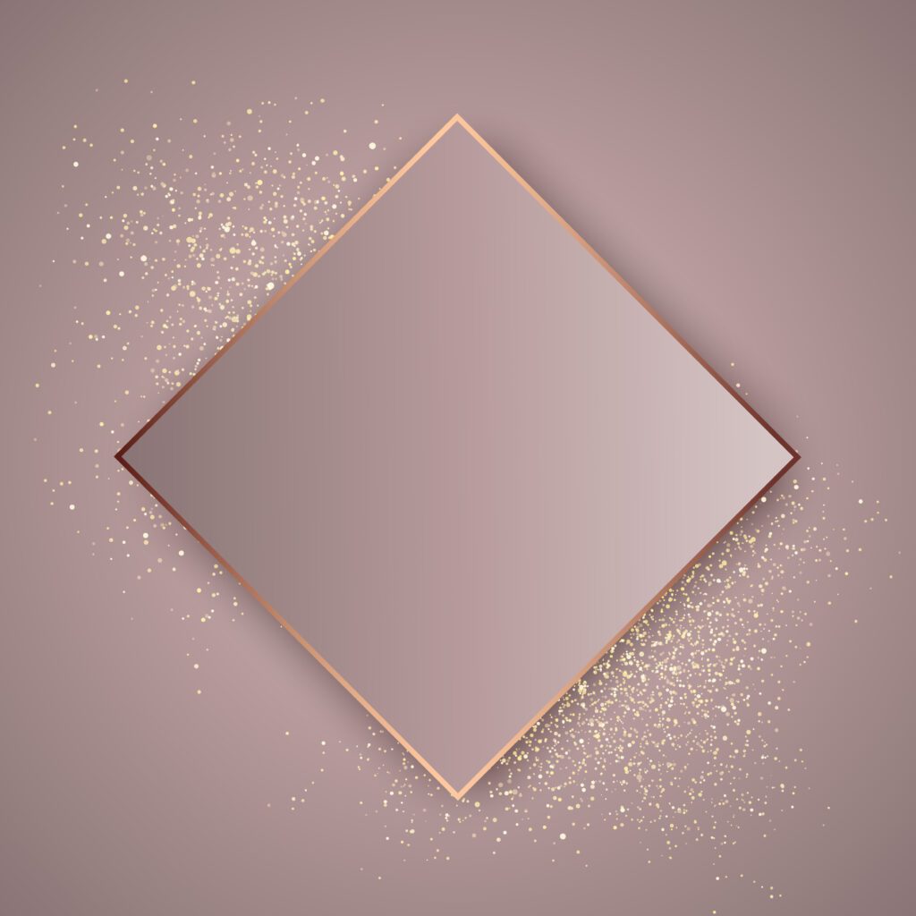 Rose gold glitter background Free Vector