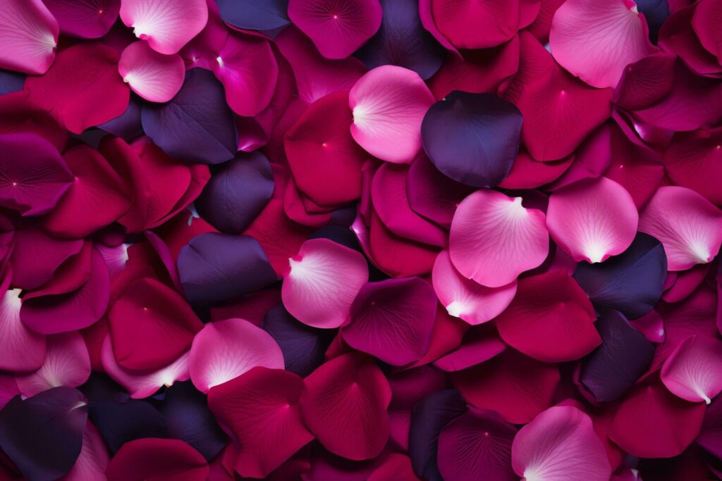 Rose petals diwali background, AI Generated Stock Free