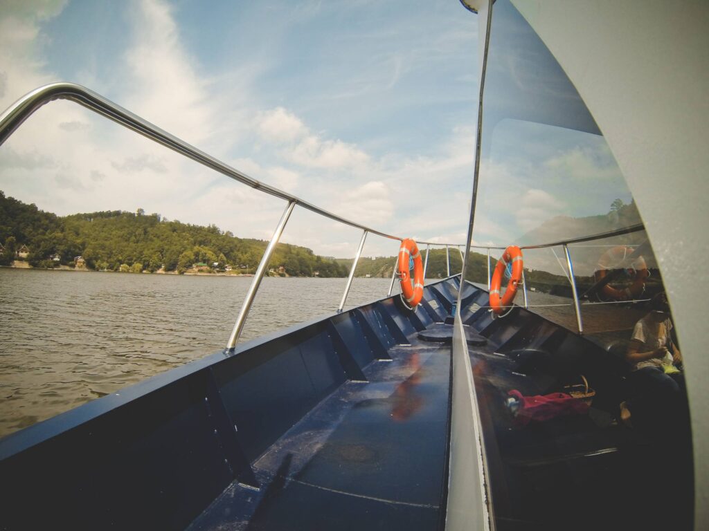 Sailing On The River Free Photo