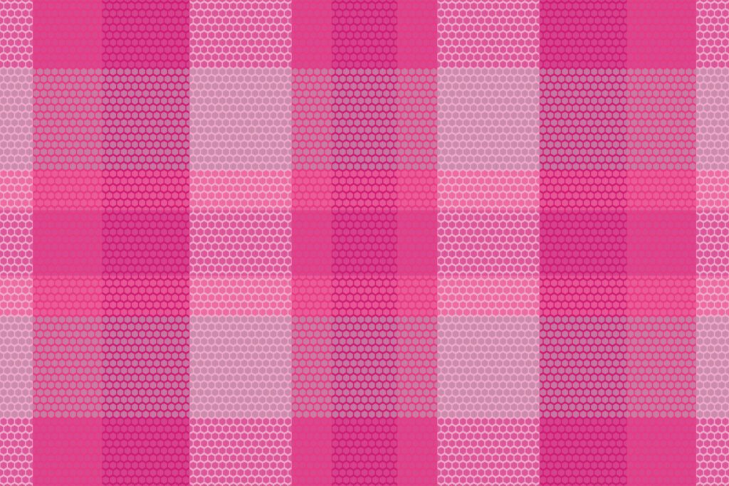 Seamless tartan plaid pattern background with valentine s color. Free Vector