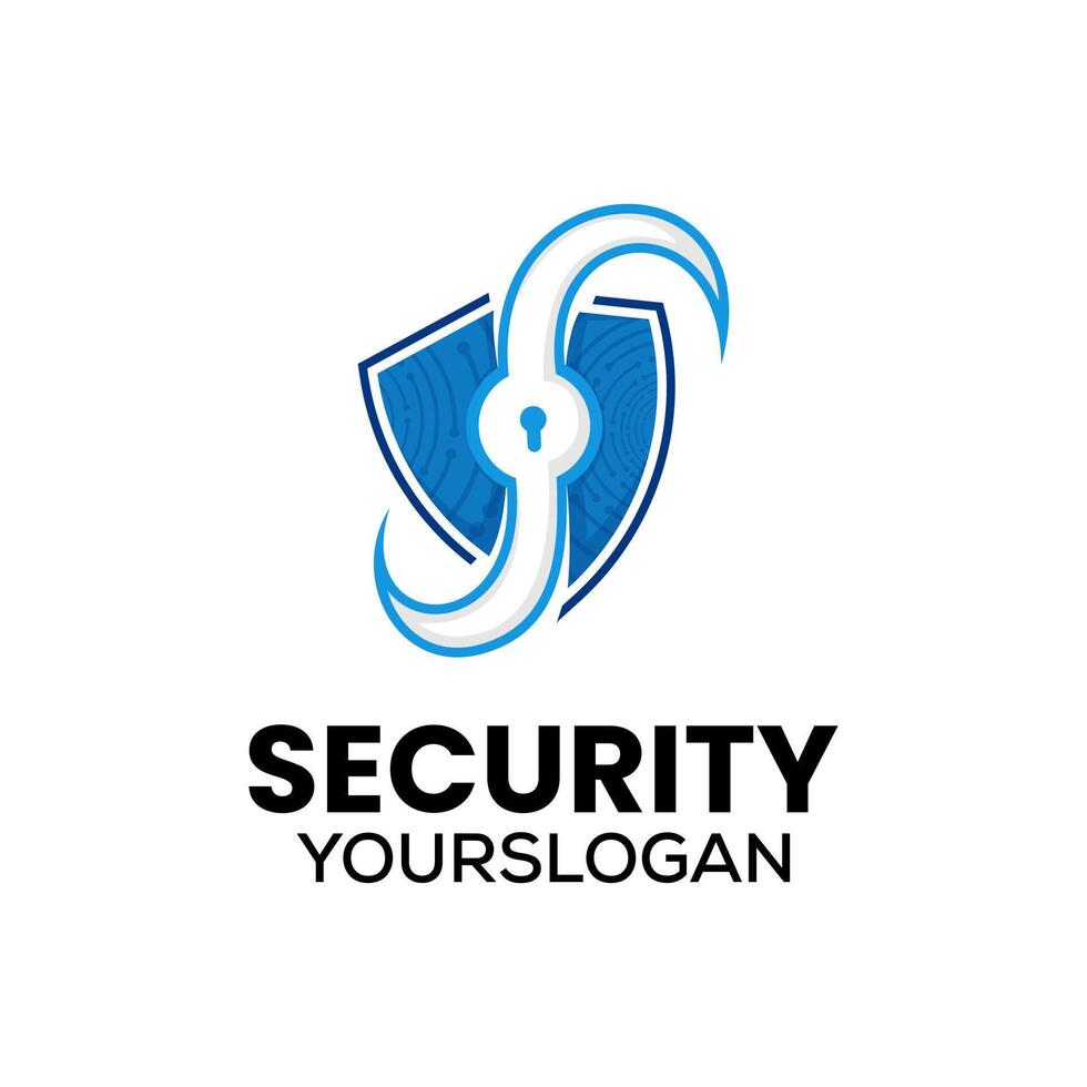 security data icon logo design Stock Free