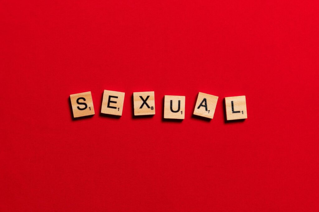 Sexual Word Scrabble Letters Free Photo