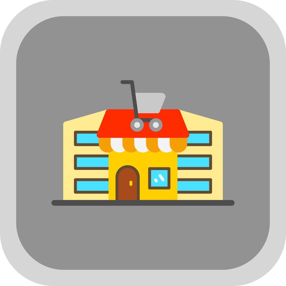 Shopping Center Vector Icon Design Stock Free