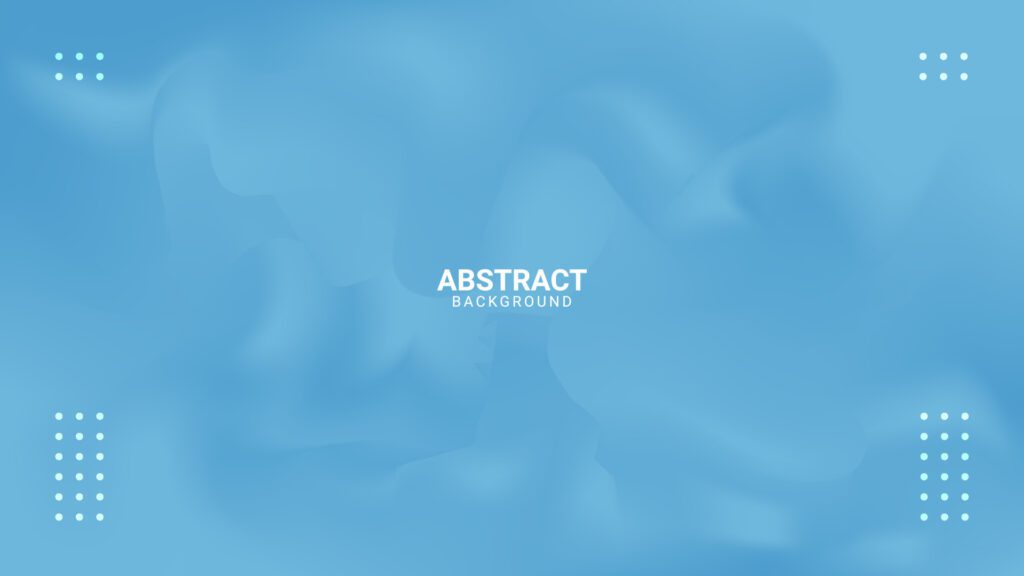 simple blur abstract background in blue color Free Vector