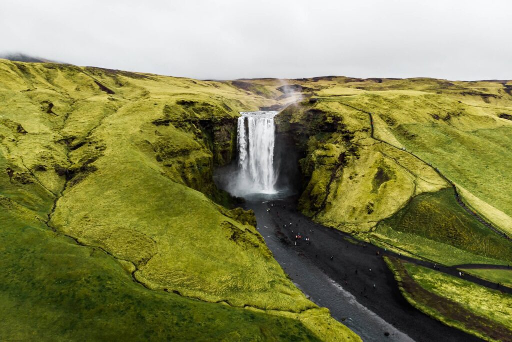 Skógafoss Best Iceland Waterfalls Free Photo