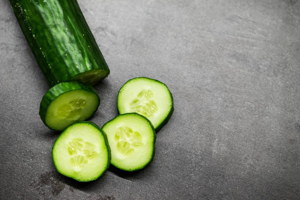 Slices of Cucumber Free Photo