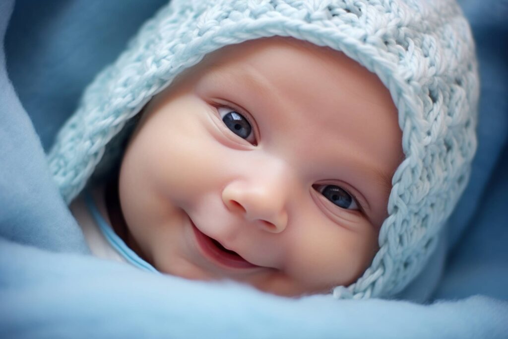 Smiling Baby Stock Free