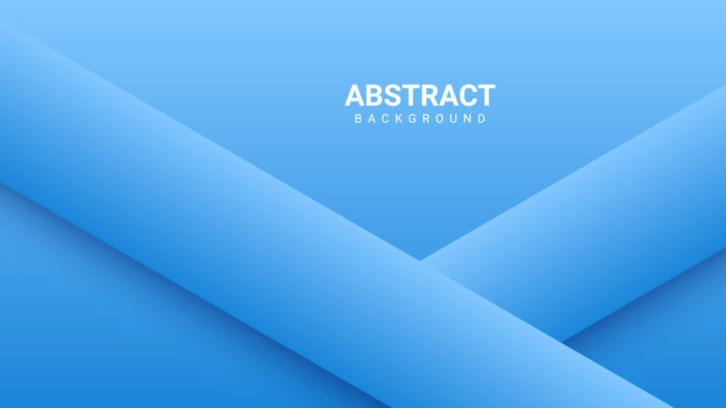 smooth geometric abstract background in light blue Free Vector