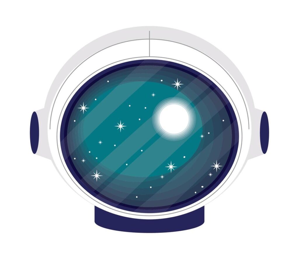 space astronaut icon Stock Free