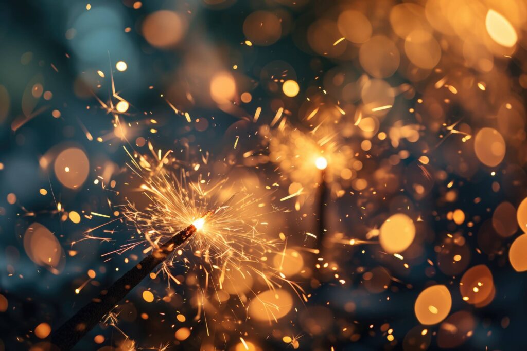 Sparklers Close Up Stock Free