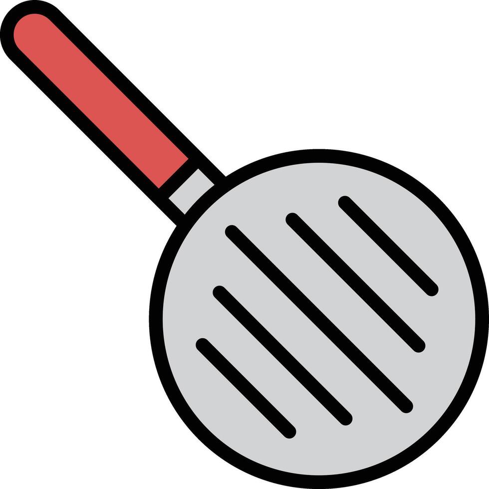 spatula icon illustration in line style Stock Free