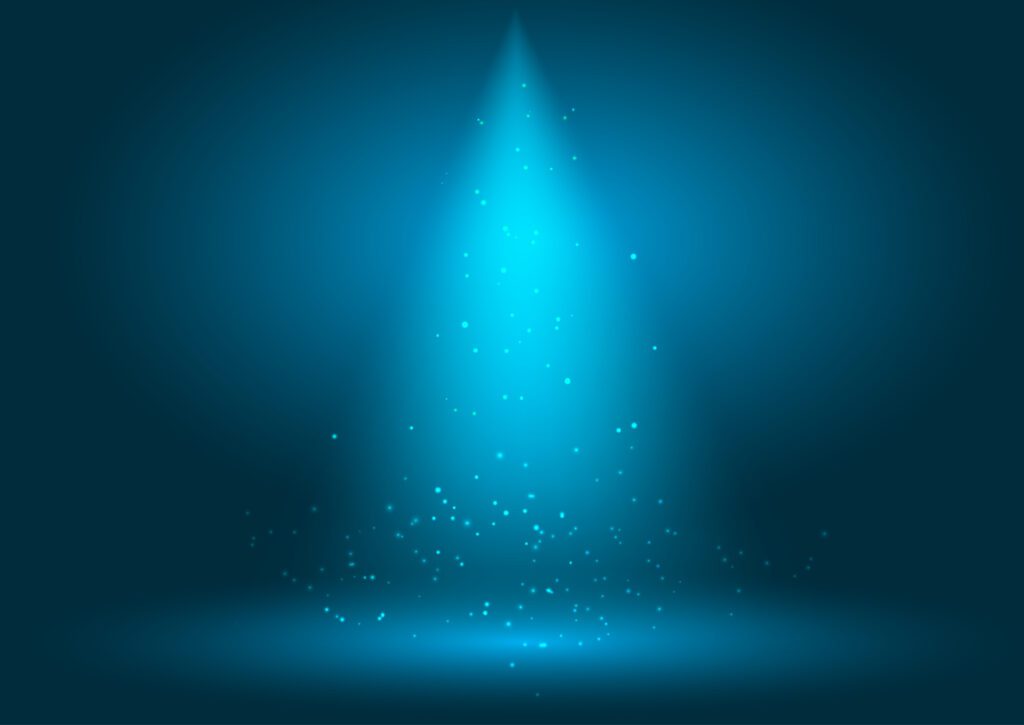 Spotlight display background Free Vector