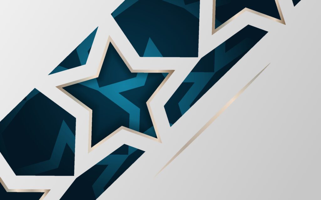 Star background vector illustration for deskstop Free Vector