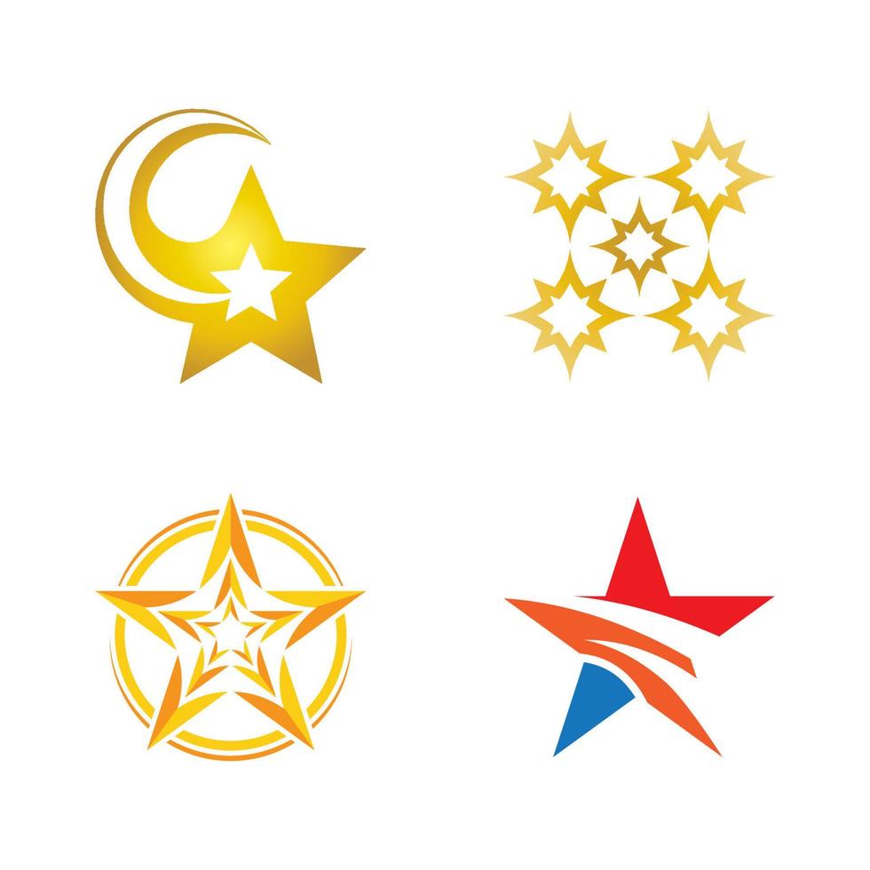 Star icon template vector Stock Free and Free SVG