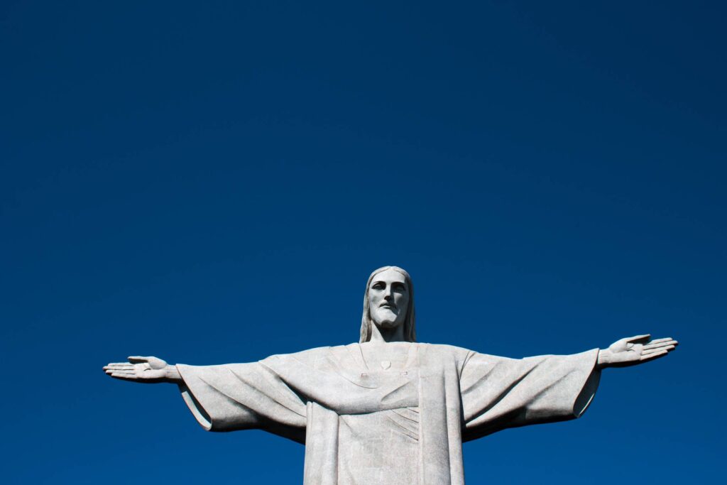 Statue of Christ The Redeemer in Rio de Janeiro Free Photo