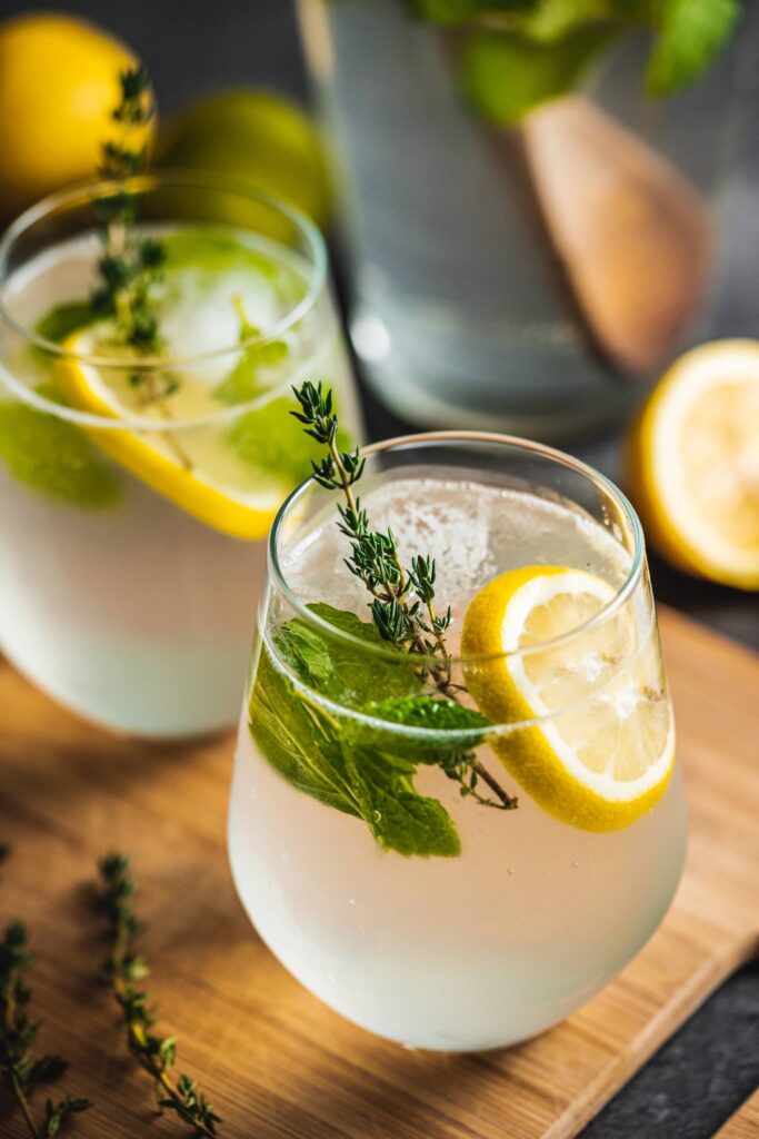 Stay Hydrated Homemade Fresh Lemonade Free Photo