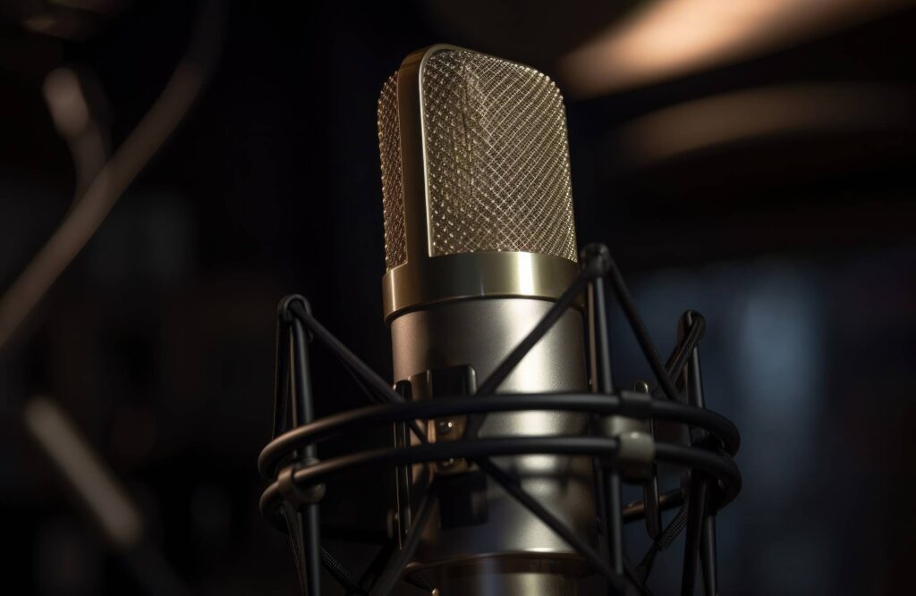 Studio Microphone Stock Free