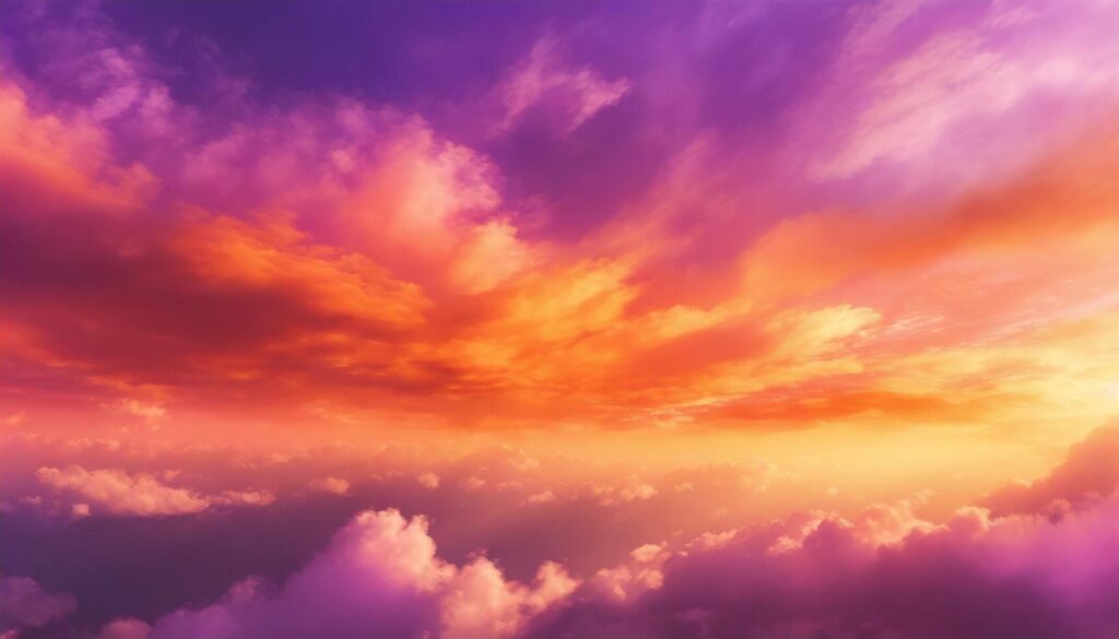 
									Sunset hues background Stock Free