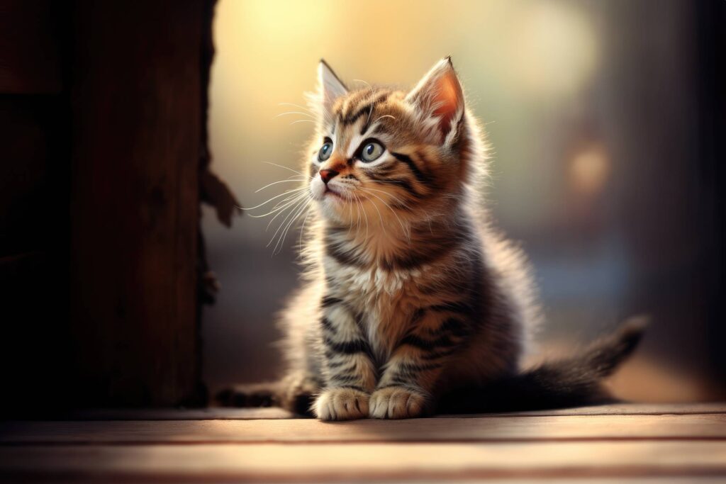 Super Cute Kitten Stock Free